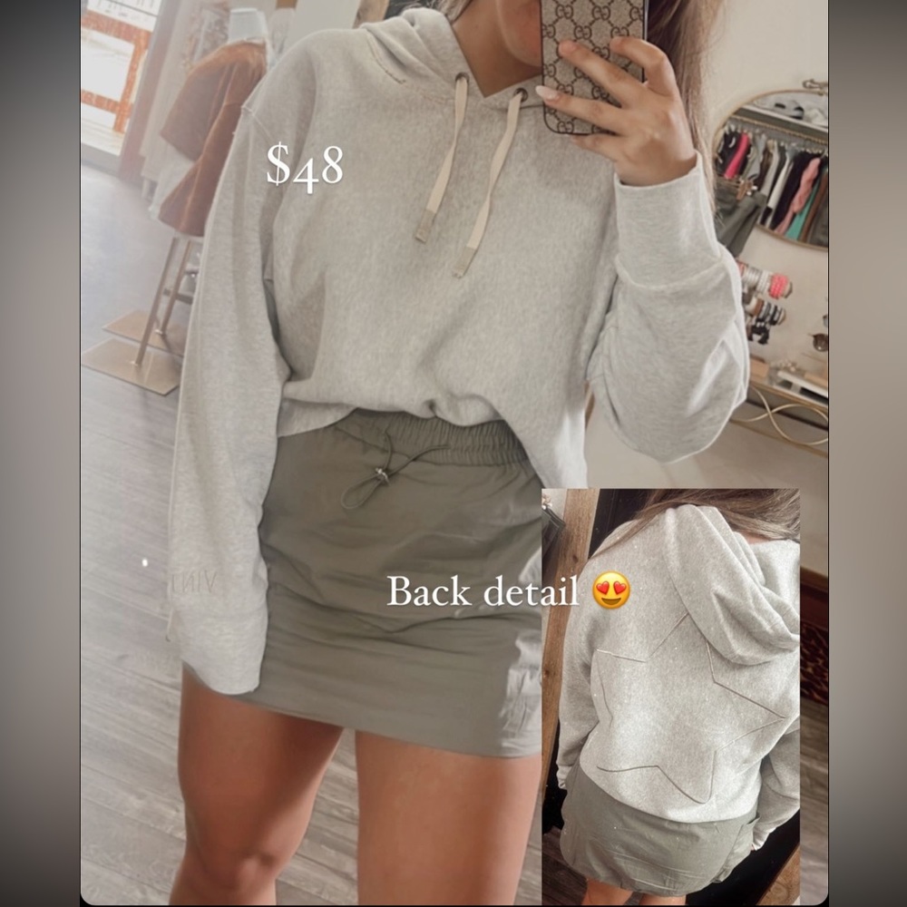 Green athletic skirt